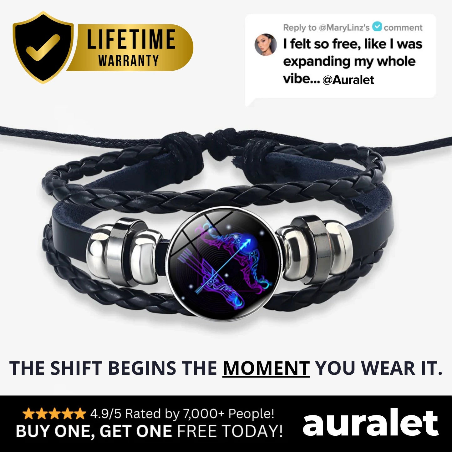 Sagittarius Aura Bracelet